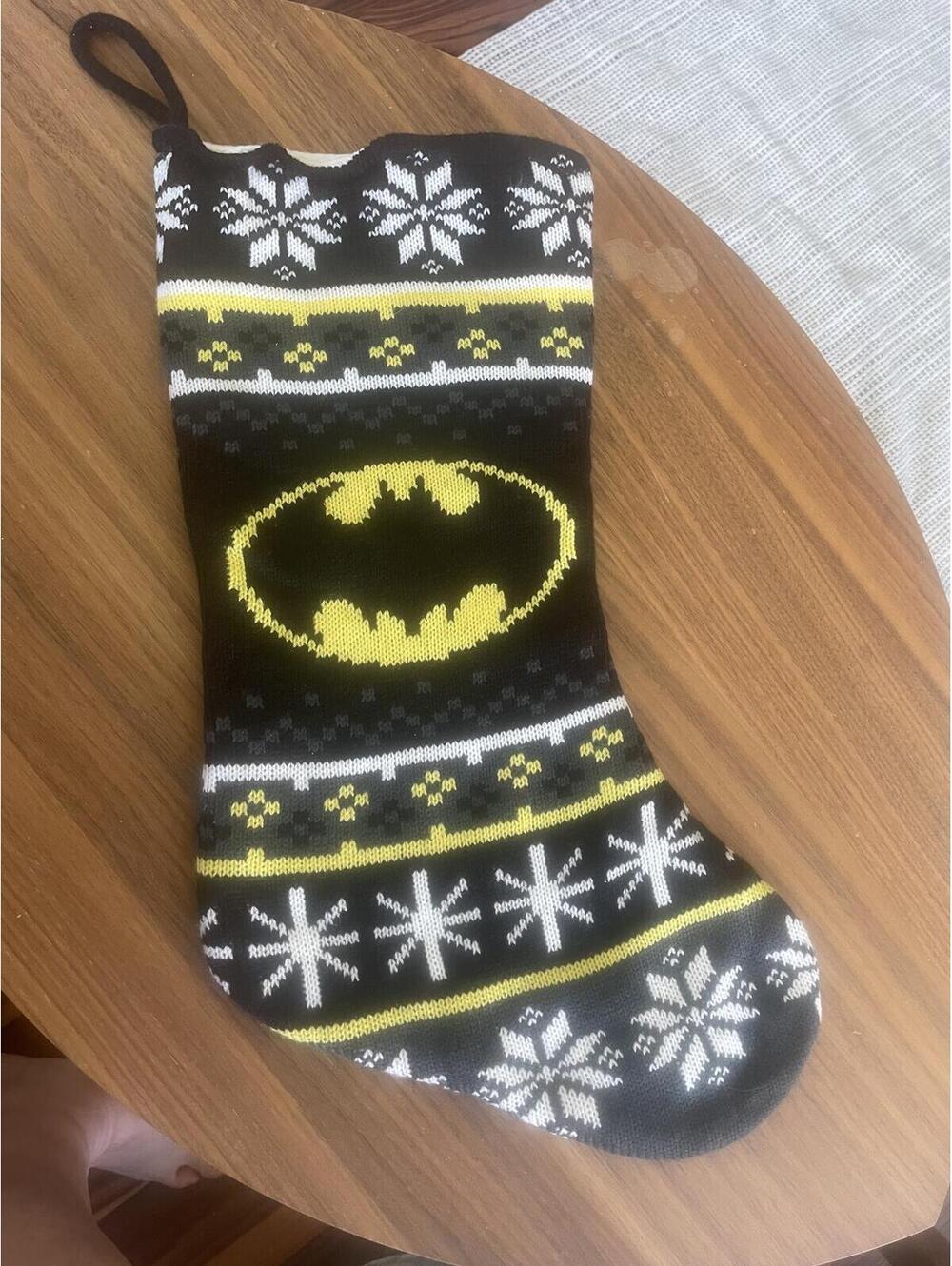 Knit Batman DC Comics Stocking